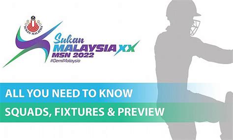 Sukan Malaysia XX, T20 MSN, 2022